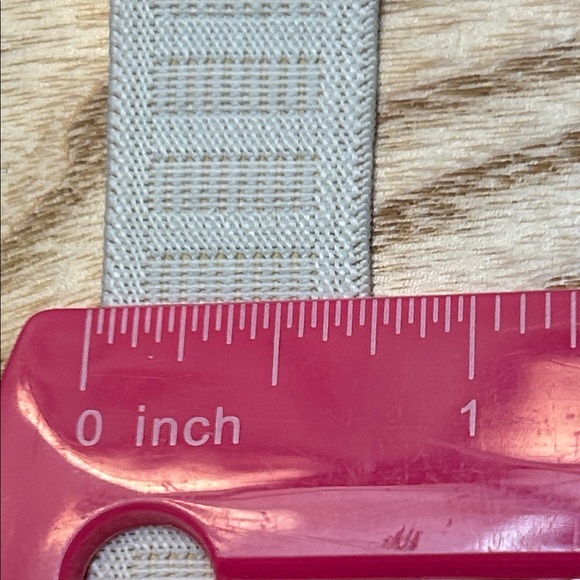 White Elastic Band 69 1/2 inches - Picture 3 of 3